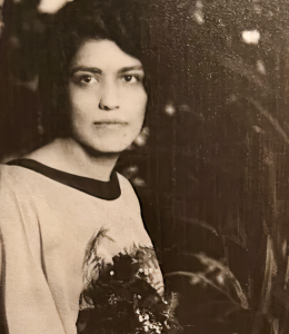 Headshot of a woman.